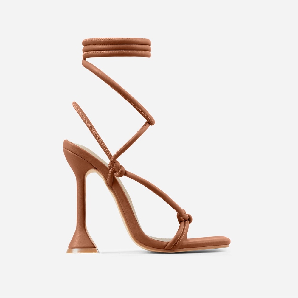 EGO brown Strappy heels